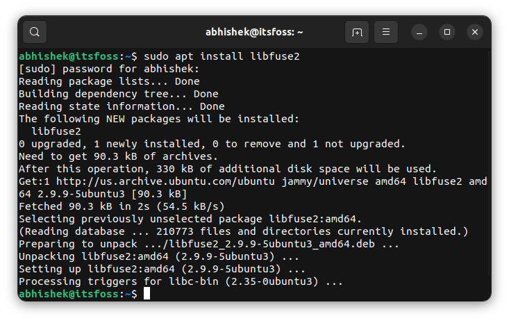 无法在 Ubuntu 22.04 上运行 AppImage？这是解决方法-山海云端论坛
